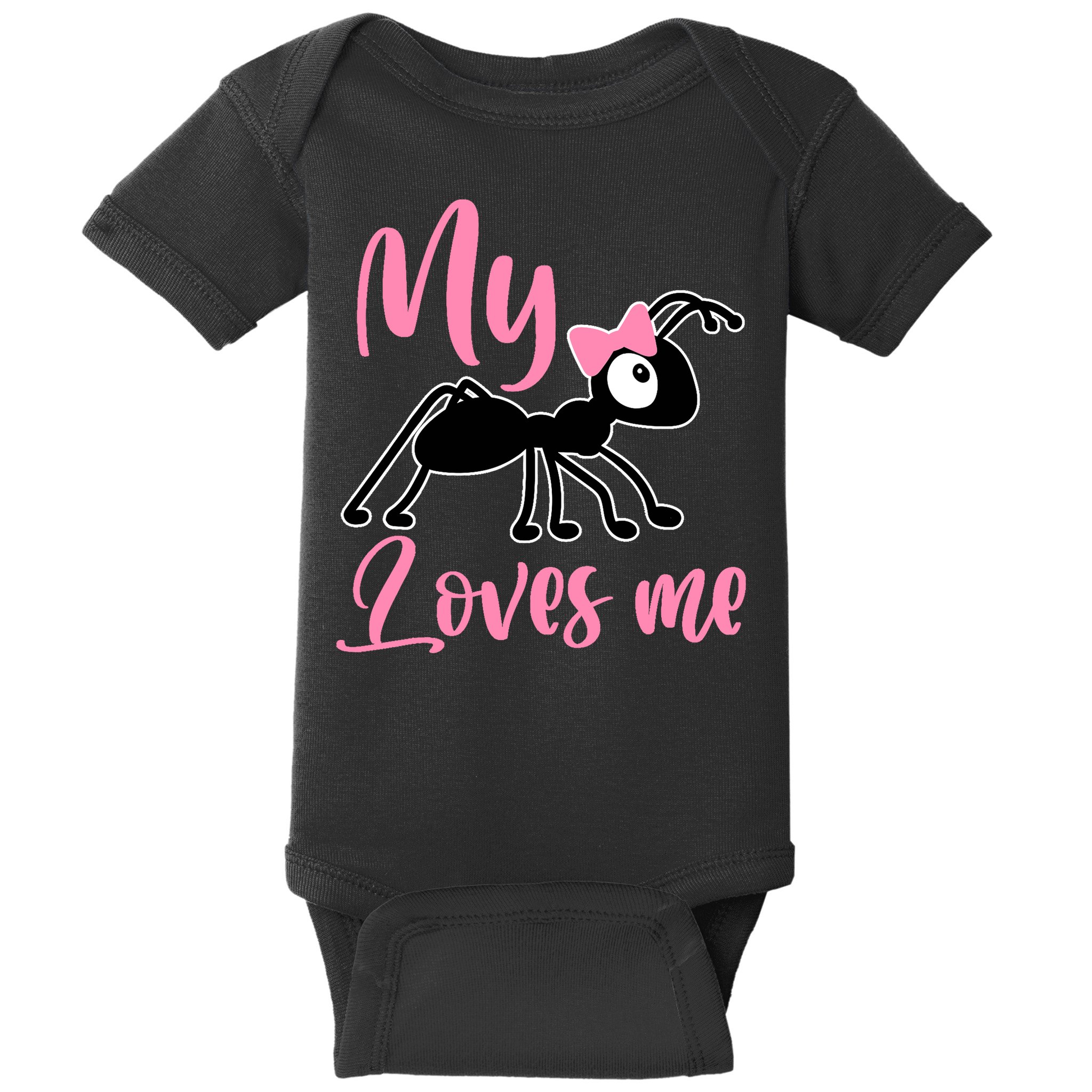 Ant Design My Aunt Loves Me Family Gifts For Nephew & Niece Baby Bodysuit