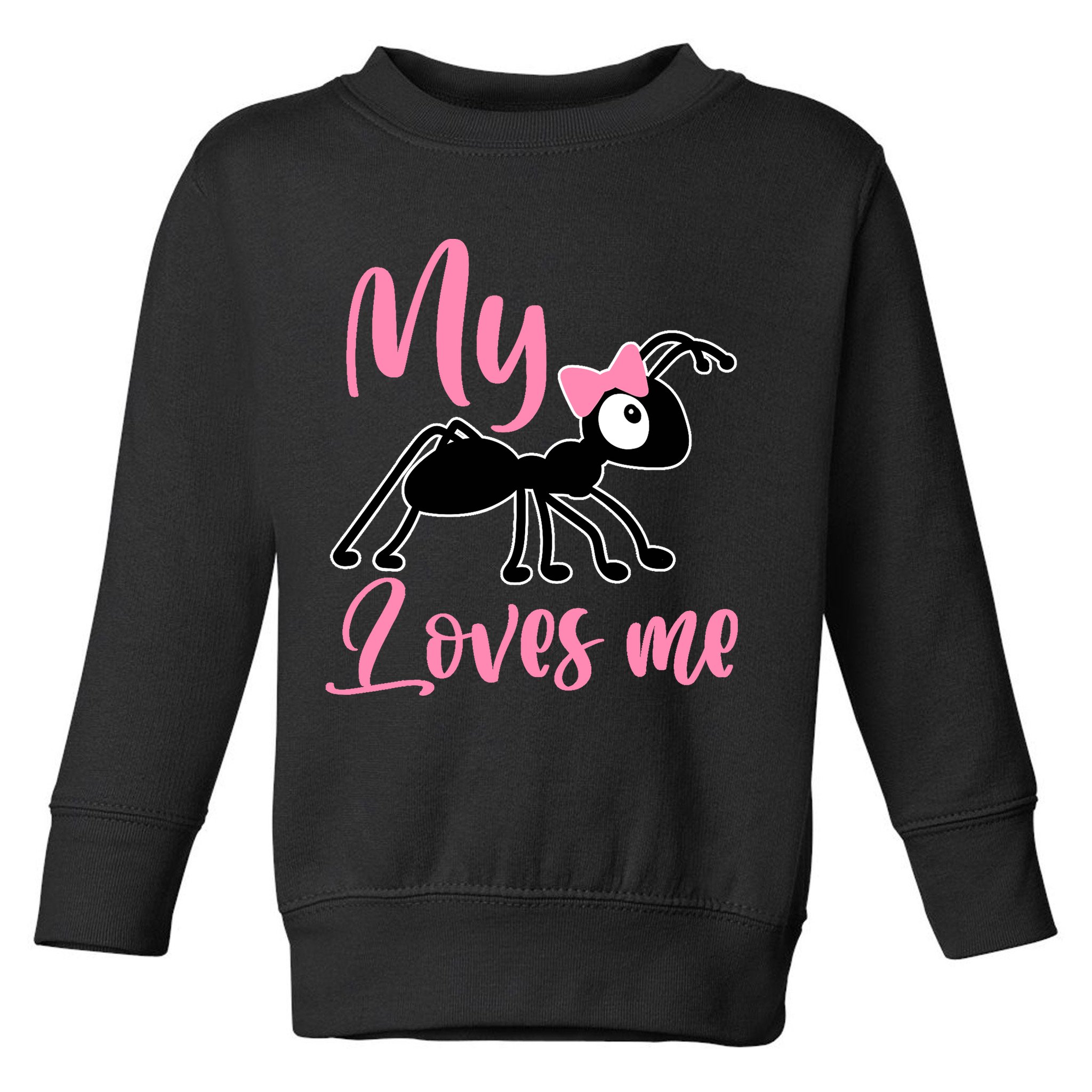 Ant Design My Aunt Loves Me Family Gifts For Nephew & Niece Toddler Sweatshirt