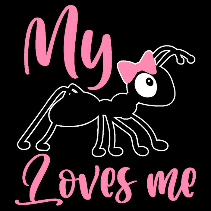 Ant Design My Aunt Loves Me Family Gifts For Nephew & Niece Kids T-Shirt