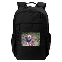 Apple Dog Meme Funny Dog With Apple In Mouth Funny Brainrot Backpack