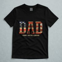 American Dad Man Myth Legend Fathers Day 4th Of July T-Shirt