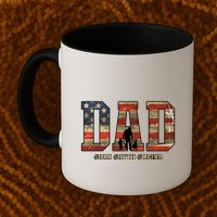 American Dad Man Myth Legend Fathers Day 4th Of July Mug