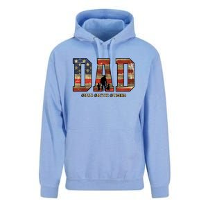 American Dad Man Myth Legend Fathers Day 4th Of July Unisex Surf Hoodie