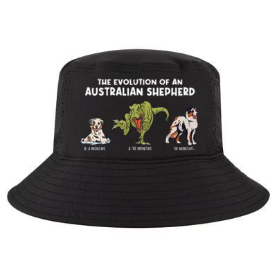 Aussie Dog Mom The Evolution Of An Australian Shepherd Cool Comfort Performance Bucket Hat