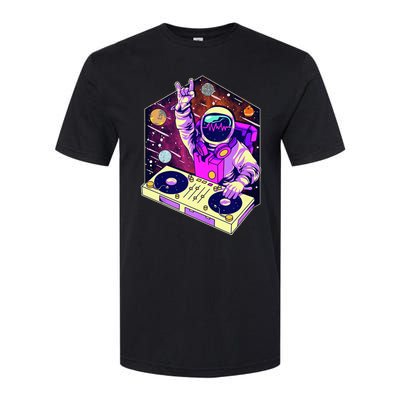 Astronaut DJ Music Psychedelic Psytrance Techno EDM Festival Softstyle® CVC T-Shirt