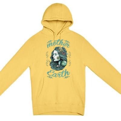 ARBOR Day Mother Earth Tree Planting Environmental Awareness Premium Pullover Hoodie