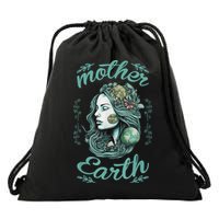 ARBOR Day Mother Earth Tree Planting Environmental Awareness Drawstring Bag