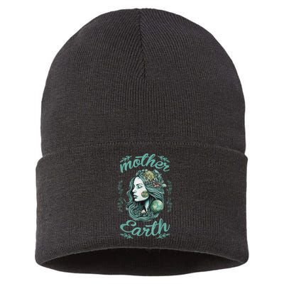 ARBOR Day Mother Earth Tree Planting Environmental Awareness Sustainable Knit Beanie