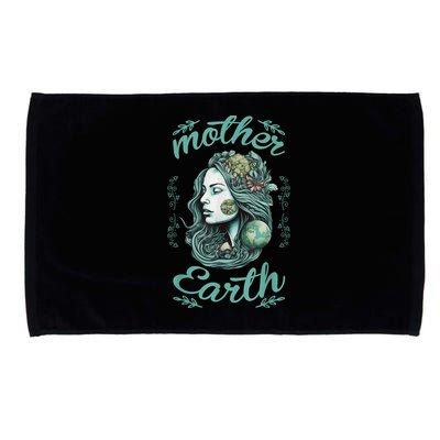ARBOR Day Mother Earth Tree Planting Environmental Awareness Microfiber Hand Towel