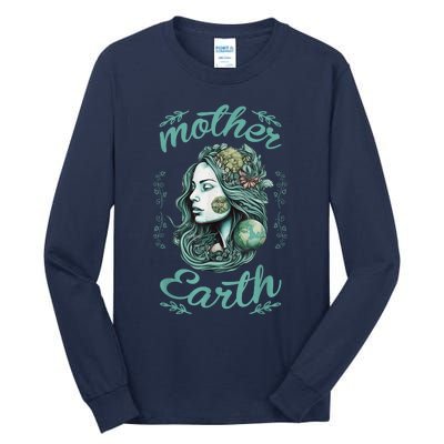 ARBOR Day Mother Earth Tree Planting Environmental Awareness Tall Long Sleeve T-Shirt