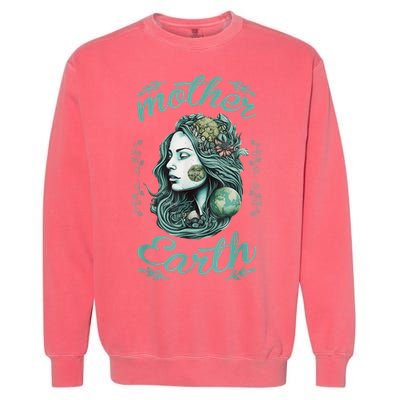 ARBOR Day Mother Earth Tree Planting Environmental Awareness Garment-Dyed Sweatshirt