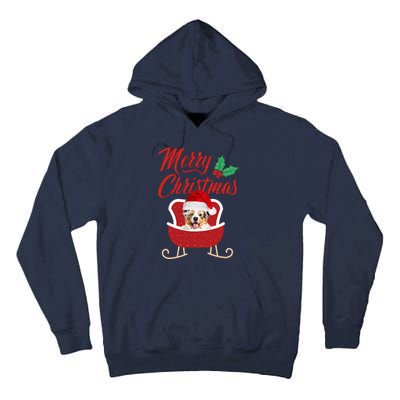 Aussie Dog Merry Christmas Design For The Holiday Season! Tall Hoodie