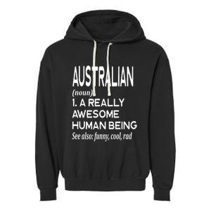 Australian Definition Melbourne Sydney Brisbane Perth Garment-Dyed Fleece Hoodie