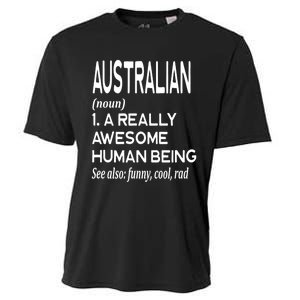 Australian Definition Melbourne Sydney Brisbane Perth Cooling Performance Crew T-Shirt