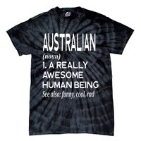 Australian Definition Melbourne Sydney Brisbane Perth Tie-Dye T-Shirt