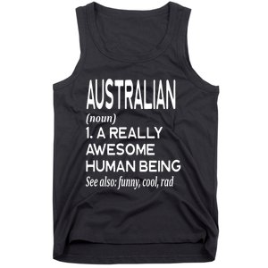 Australian Definition Melbourne Sydney Brisbane Perth Tank Top