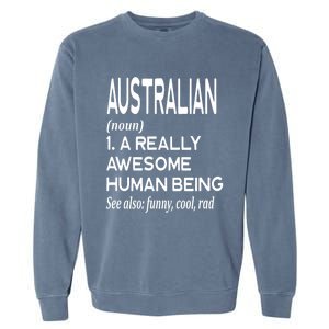 Australian Definition Melbourne Sydney Brisbane Perth Garment-Dyed Sweatshirt