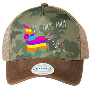 ¡Ay Dios Mio! Piñata Problems Worried Burro Pinata has Candy Accident Classic Legacy Tie Dye Trucker Hat