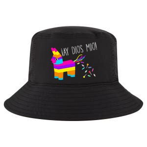 ¡Ay Dios Mio! Piñata Problems Worried Burro Pinata has Candy Accident Classic Cool Comfort Performance Bucket Hat