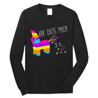 ¡Ay Dios Mio! Piñata Problems Worried Burro Pinata has Candy Accident Classic Long Sleeve Shirt