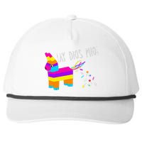 ¡Ay Dios Mio! Piñata Problems Worried Burro Pinata has Candy Accident Classic Snapback Five-Panel Rope Hat