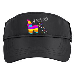 ¡Ay Dios Mio! Piñata Problems Worried Burro Pinata has Candy Accident Classic Adult Drive Performance Visor