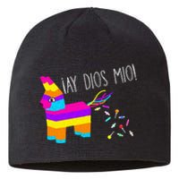 ¡Ay Dios Mio! Piñata Problems Worried Burro Pinata has Candy Accident Classic Sustainable Beanie