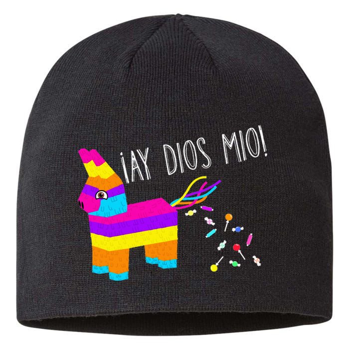 ¡Ay Dios Mio! Piñata Problems Worried Burro Pinata has Candy Accident Classic Sustainable Beanie