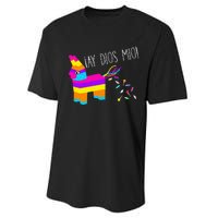 ¡Ay Dios Mio! Piñata Problems Worried Burro Pinata has Candy Accident Classic Performance Sprint T-Shirt