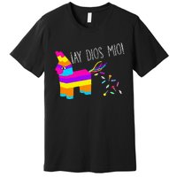 ¡Ay Dios Mio! Piñata Problems Worried Burro Pinata has Candy Accident Classic Premium T-Shirt