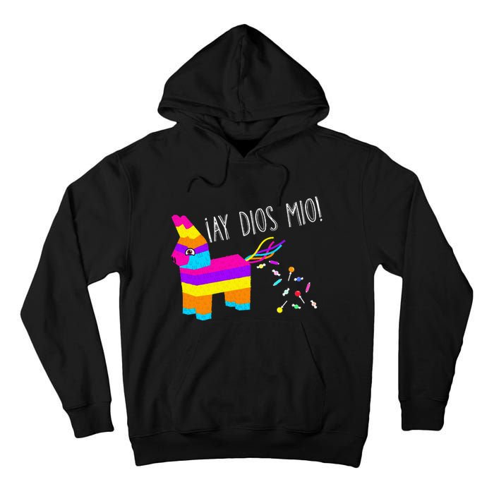 ¡Ay Dios Mio! Piñata Problems Worried Burro Pinata has Candy Accident Classic Tall Hoodie