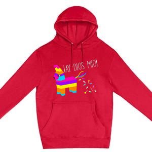 ¡Ay Dios Mio! Piñata Problems Worried Burro Pinata has Candy Accident Classic Premium Pullover Hoodie