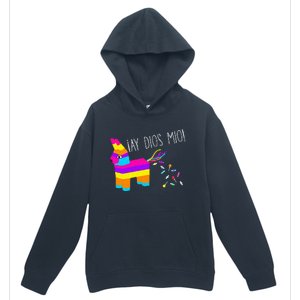 ¡Ay Dios Mio! Piñata Problems Worried Burro Pinata has Candy Accident Classic Urban Pullover Hoodie