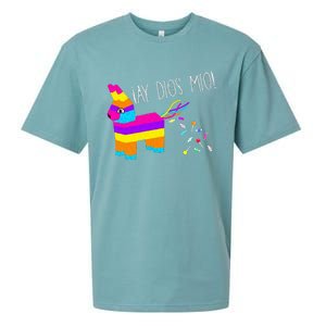 ¡Ay Dios Mio! Piñata Problems Worried Burro Pinata has Candy Accident Classic Sueded Cloud Jersey T-Shirt