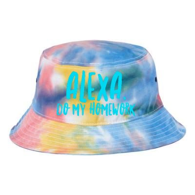 Alexa Do My Homework Tie Dye Newport Bucket Hat