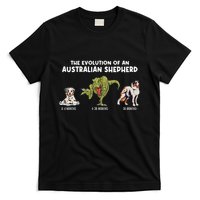 Aussie Dog Mom The Evolution Of An Australian Shepherd T-Shirt