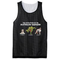 Aussie Dog Mom The Evolution Of An Australian Shepherd Mesh Reversible Basketball Jersey Tank