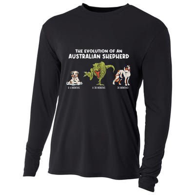 Aussie Dog Mom The Evolution Of An Australian Shepherd Cooling Performance Long Sleeve Crew