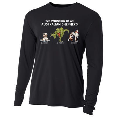 Aussie Dog Mom The Evolution Of An Australian Shepherd Cooling Performance Long Sleeve Crew