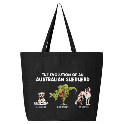 Aussie Dog Mom The Evolution Of An Australian Shepherd 25L Jumbo Tote