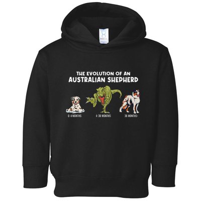 Aussie Dog Mom The Evolution Of An Australian Shepherd Toddler Hoodie