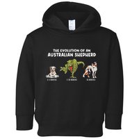 Aussie Dog Mom The Evolution Of An Australian Shepherd Toddler Hoodie