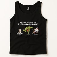 Aussie Dog Mom The Evolution Of An Australian Shepherd Tank Top