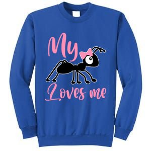 Ant Design My Aunt Loves Me Family Funny Gift For Nephew And Niece Gift Sweatshirt