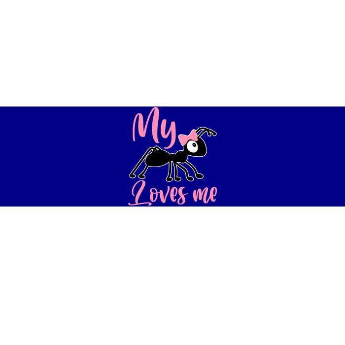 Ant Design My Aunt Loves Me Family Funny Gift For Nephew And Niece Gift Bumper Sticker