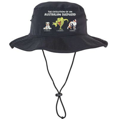 Aussie Dog Mom The Evolution Of An Australian Shepherd Legacy Cool Fit Booney Bucket Hat