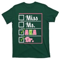 AKA Doctor Medical Worker Appreciation Graduation T-Shirt