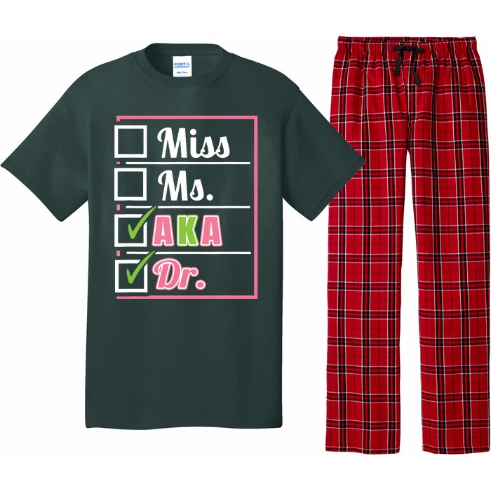 AKA Doctor Medical Worker Appreciation Graduation Pajama Set