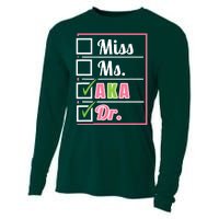 AKA Doctor Medical Worker Appreciation Graduation Cooling Performance Long Sleeve Crew