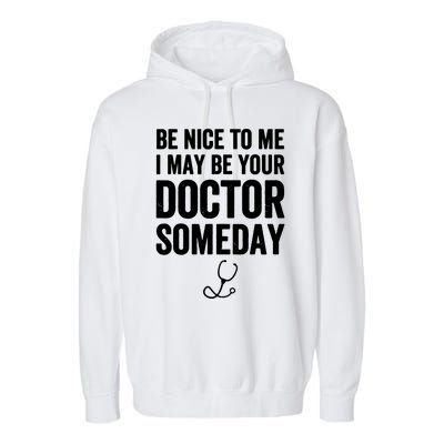 AKA Doctor Medical Worker Appreciation Graduation Garment-Dyed Fleece Hoodie